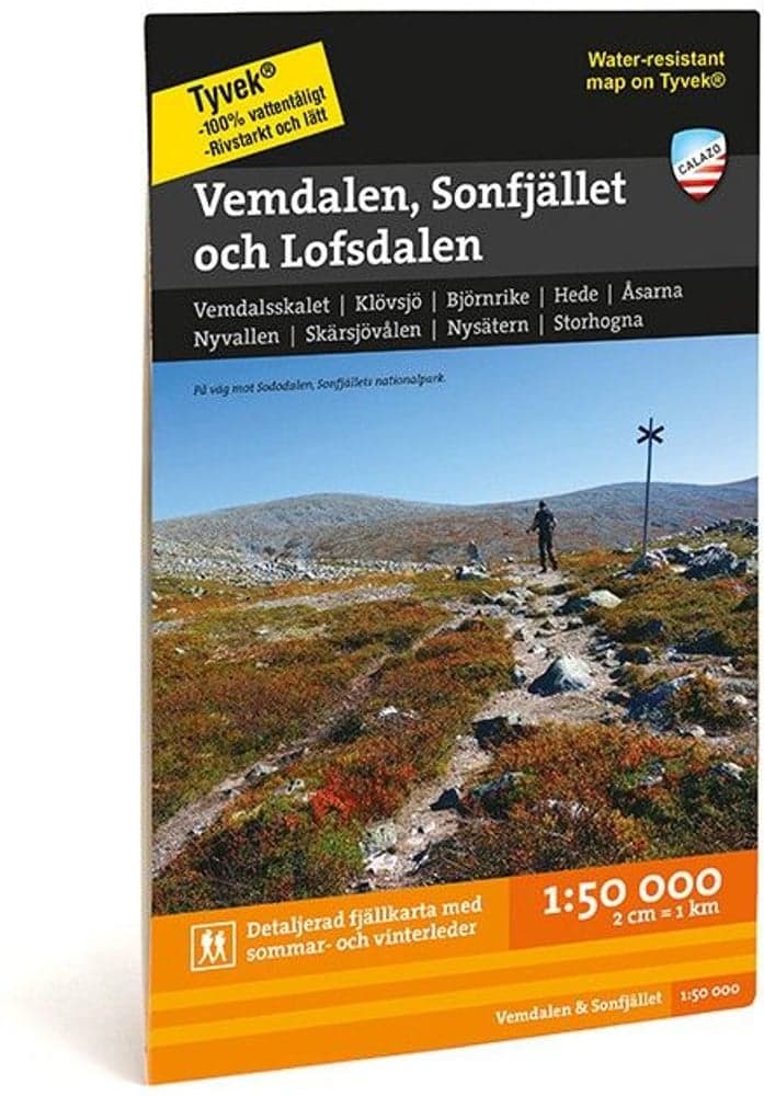 fjellkart Vemdalen, Sonfjället & Lofsdalen 1:50 000, view: 0