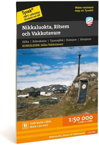 fjellkart Nikkaluokta, Ritsem & Vakkotavare 1:50 000, view: 0