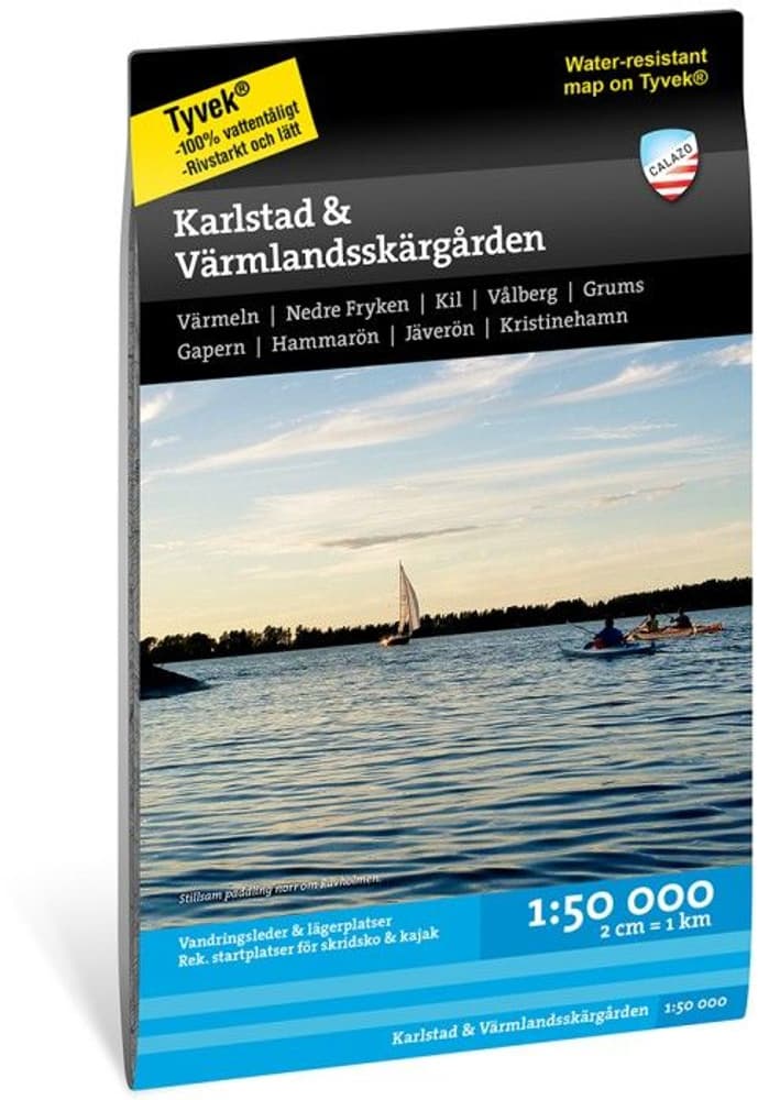 Sjø- og kystkart Karlstad & Värmlandsskärgården, view: 0