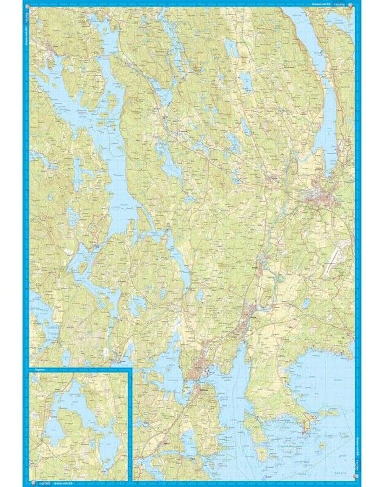 Sjø- og kystkart Karlstad & Värmlandsskärgården, view: 2