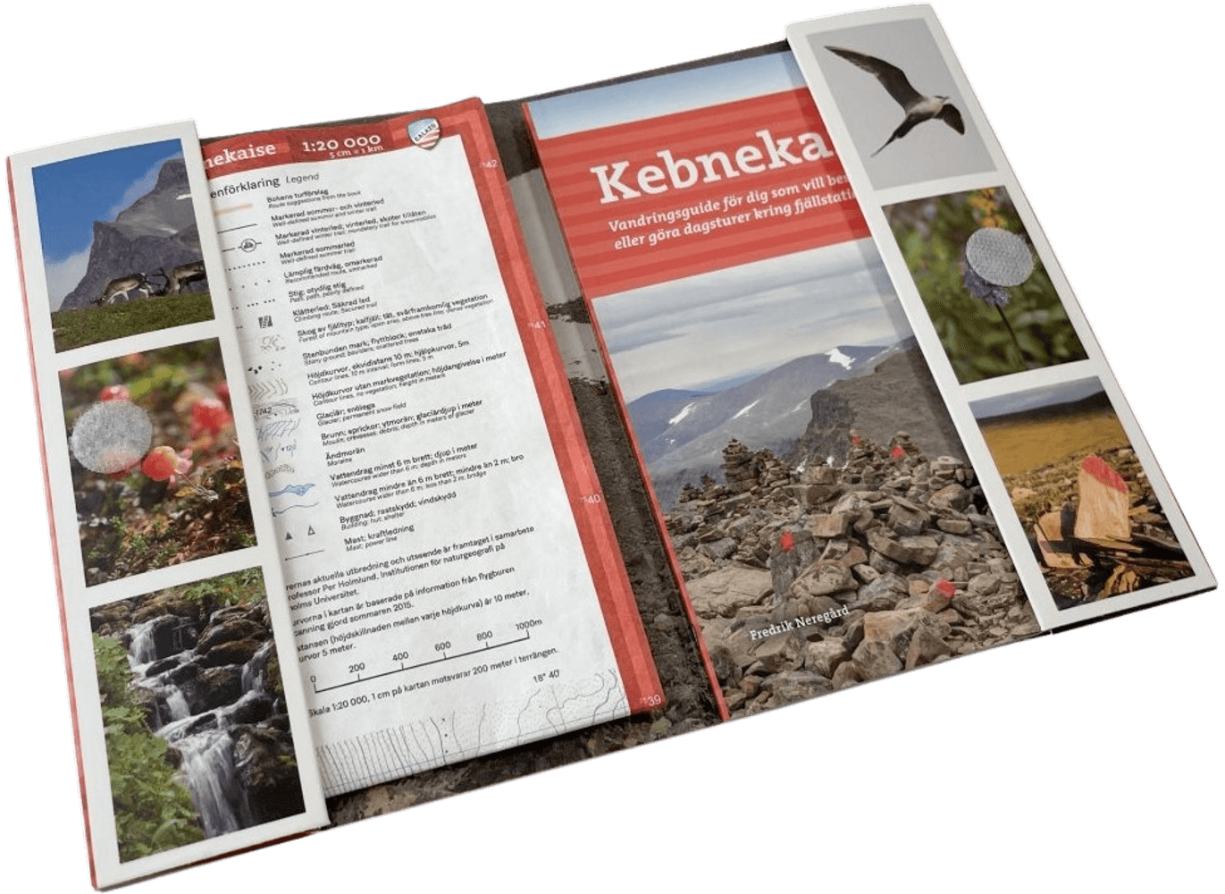 Kebnekaise – vandringsguide och högalpin karta 1:15 000, view: 1
