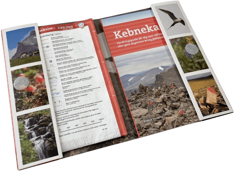 Kebnekaise – vandringsguide och högalpin karta 1:15 000, view: 1