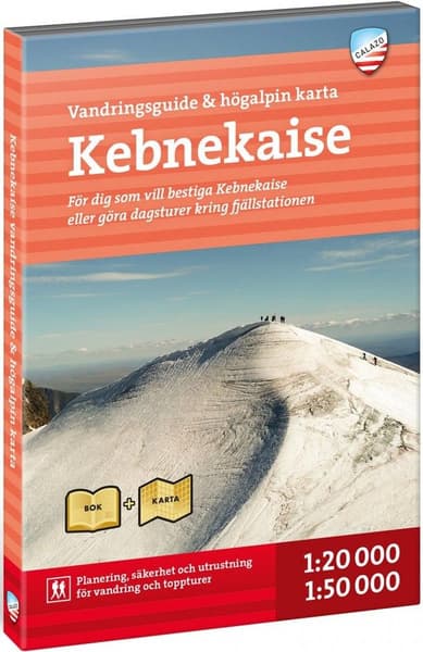 Kebnekaise – vandringsguide och högalpin karta 1:15 000, productDetailPage.view: 0