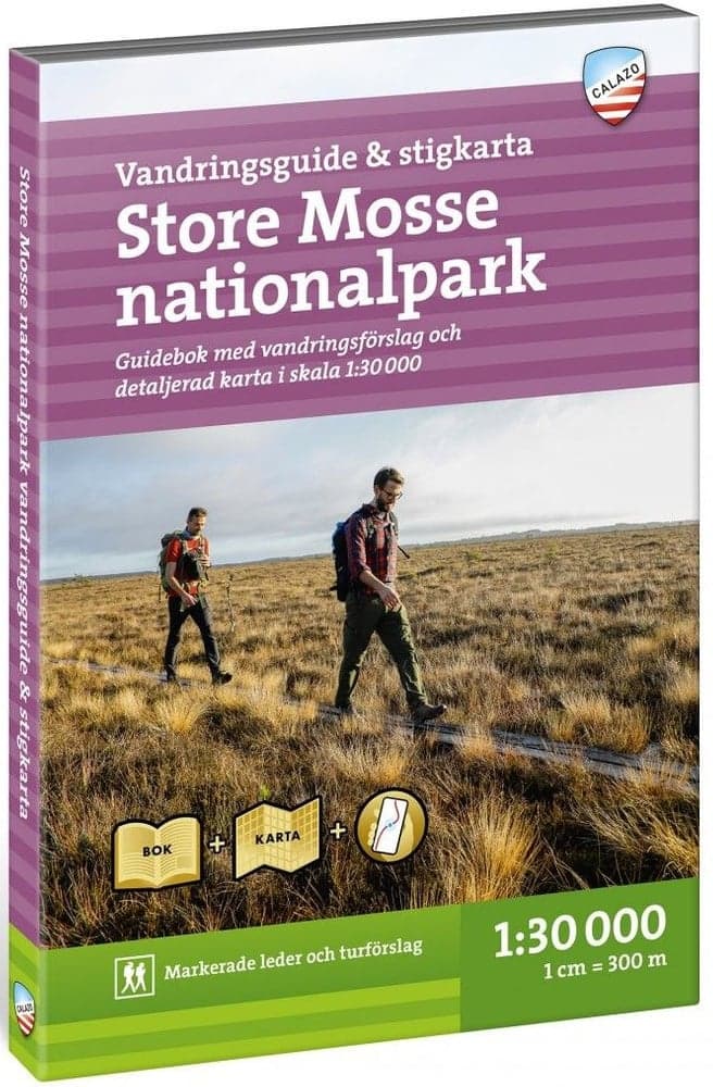 Store Mosse nationalpark – vandringsguide och stigkarta 1:30 000, view: 0
