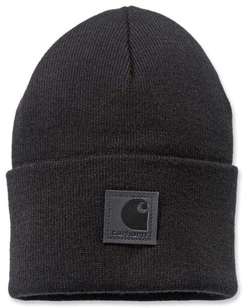 Carhartt Label Watch Hat Black, view: 0