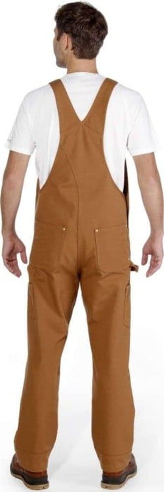 Carhartt M's Duck Bib Relaxed Overall Carhartt® Brown, view: 2