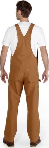 Carhartt M's Duck Bib Relaxed Overall Carhartt® Brown - view: 2
