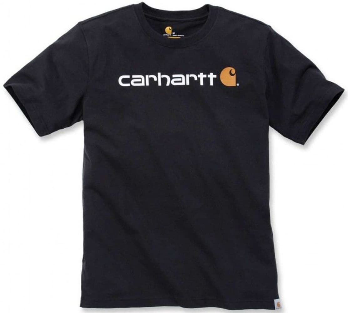 Carhartt M's Core Logo T-Shirt Black, view: 0