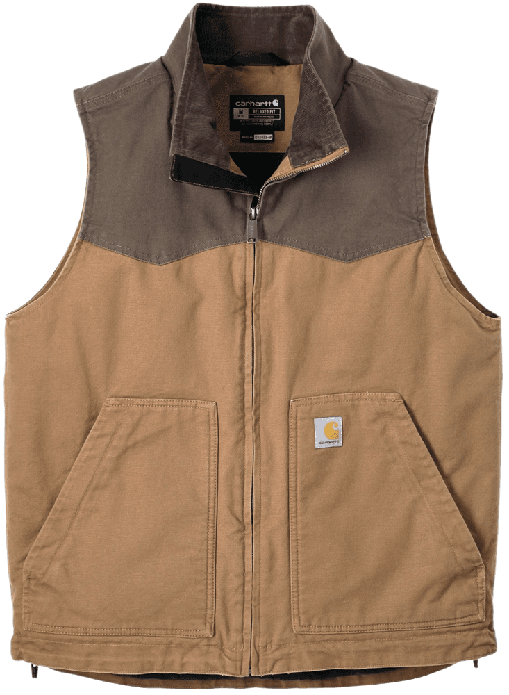 Carhartt M's Montana Duck Vest Carhartt Brown/Coffee, view: 0