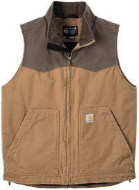 Carhartt M's Montana Duck Vest Carhartt Brown/Coffee - view: 0