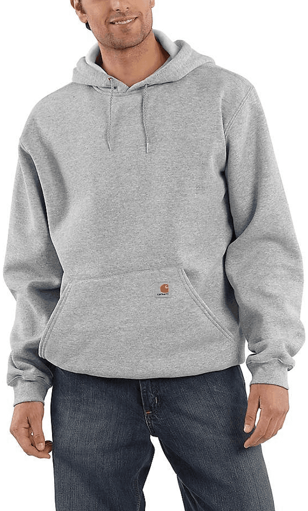 Carhartt M's Hooded Sweatshirt Heather Grey, view: 1