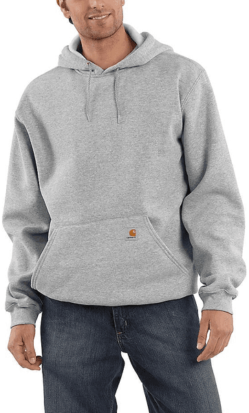 Carhartt M's Hooded Sweatshirt Heather Grey, view: 1