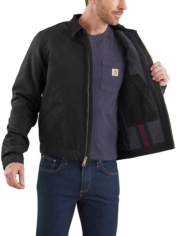 Carhartt M's Duck Detroit Jacket Black, view: 4