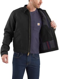 Carhartt M's Duck Detroit Jacket Black - view: 4