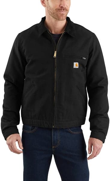Carhartt M's Duck Detroit Jacket Black, productDetailPage.view: 2