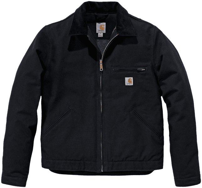 Carhartt M's Duck Detroit Jacket Black, productDetailPage.view: 0