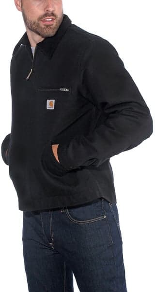 Carhartt M's Duck Detroit Jacket Black, productDetailPage.view: 5