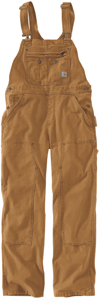 Carhartt W's Crawford Bib Overall Carhartt® Brown, view: 0