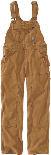 Carhartt W's Crawford Bib Overall Carhartt® Brown - view: 0