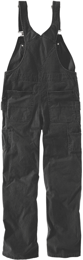 Carhartt W's Crawford Bib Overall Black, view: 1