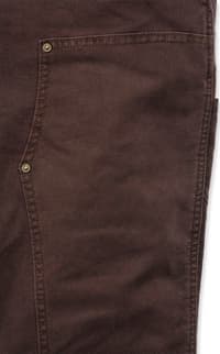 Carhartt W's Crawford Bib Overall Dark Brown - view: 4