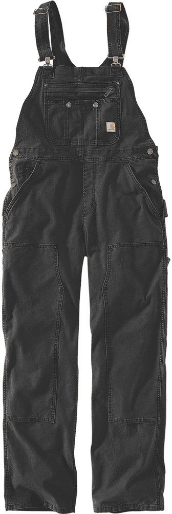 Carhartt W's Crawford Bib Overall Black, view: 0