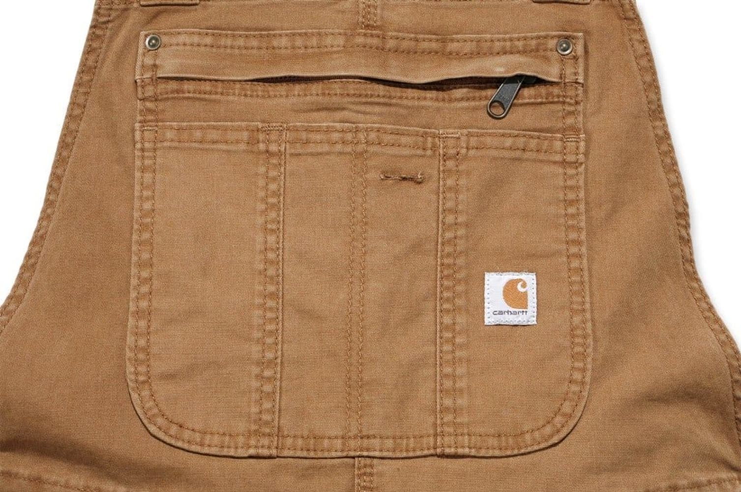 Carhartt W's Crawford Bib Overall Carhartt® Brown, view: 7