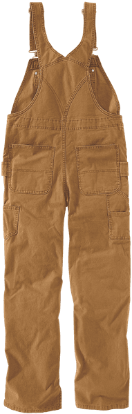 Carhartt W's Crawford Bib Overall Carhartt® Brown - view: 1