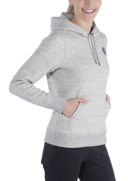 Carhartt W's Clarksburg Sweatshirt Asphalt Heather Nep, view: 2