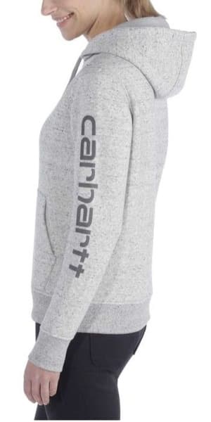 Carhartt W's Clarksburg Sweatshirt Asphalt Heather Nep, view: 1