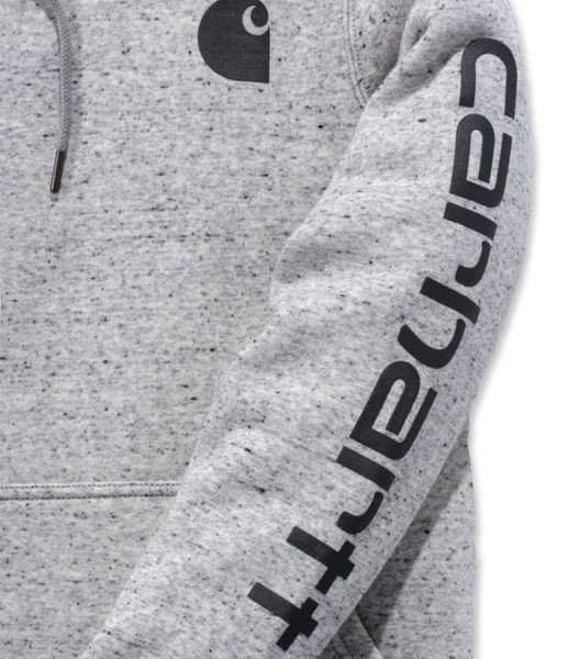 Carhartt W's Clarksburg Sweatshirt Asphalt Heather Nep, view: 3