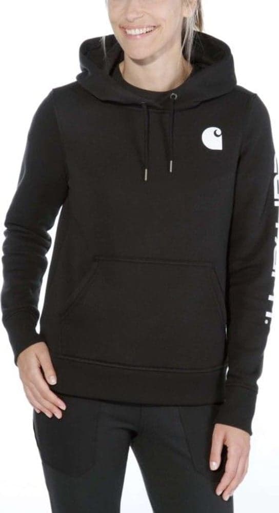 Carhartt W's Clarksburg Sweatshirt Black, view: 2