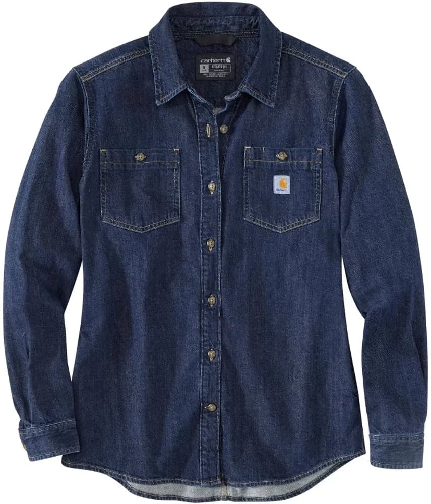 Carhartt W's Midweight Denim L/S Shirt Zion, view: 0