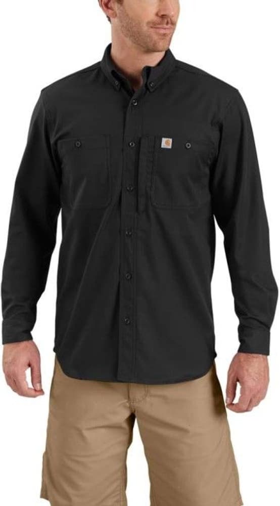 Carhartt M's Rugged Prof Workshirt L/S Black, view: 3