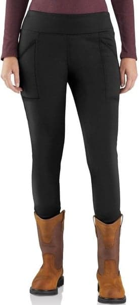 Carhartt W's Force Cold Weather Legging Black, view: 2