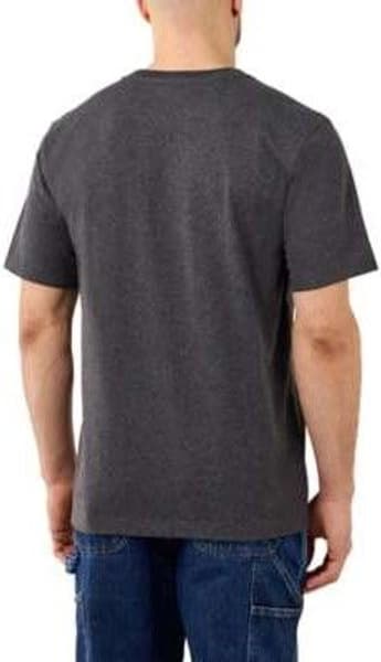 Carhartt M's Workwear Pocket S/S T-Shirt Carbon Heather, view: 2