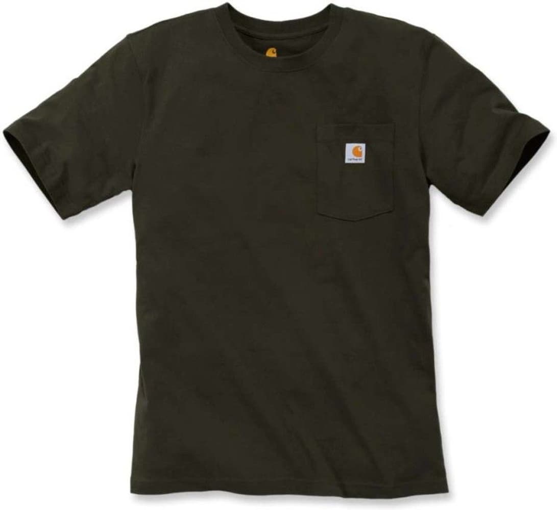 Carhartt M's Workwear Pocket S/S T-Shirt Peat, view: 0