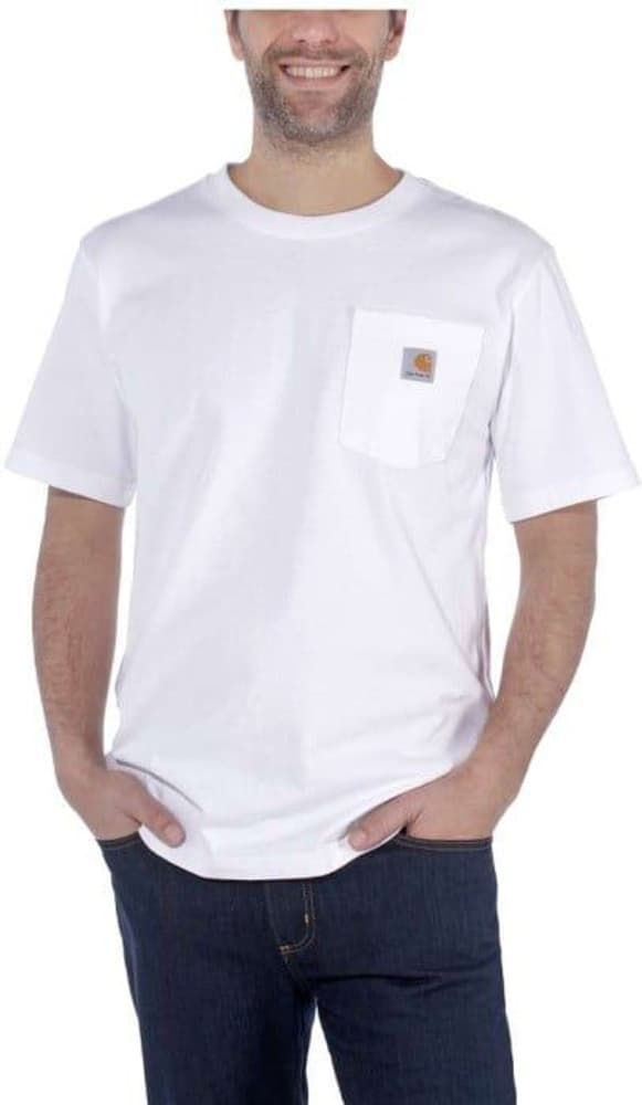 M's Workw Pocket S/S T-Shirt White, view: 1