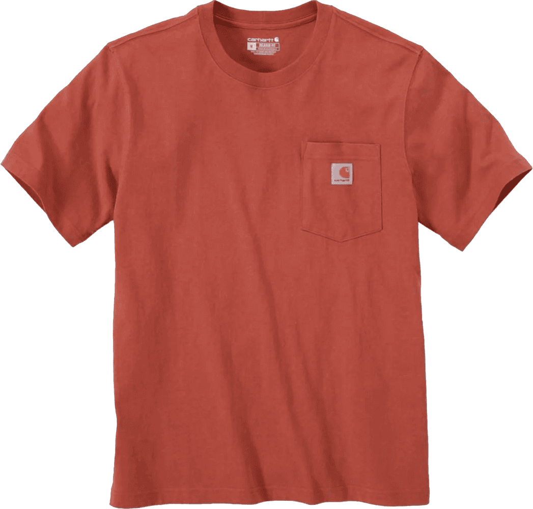 Carhartt M's Workwear Pocket S/S T-Shirt Terracotta, view: 0