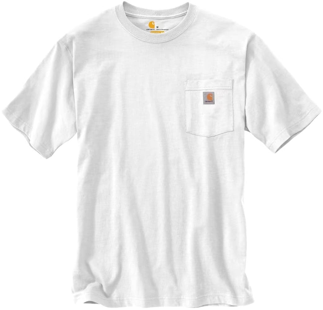 Carhartt W's Workwear Pocket S/S T-Shirt White, view: 0