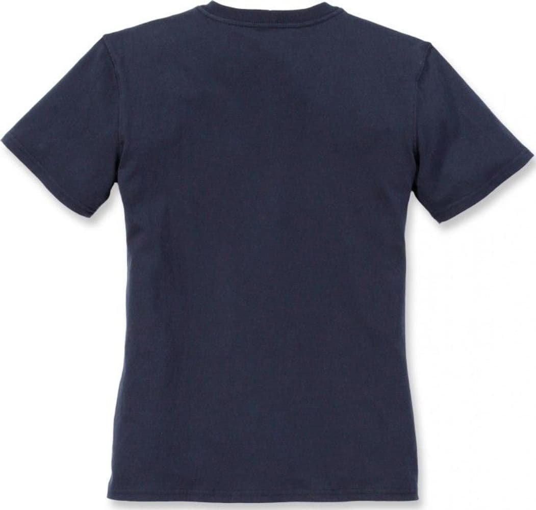 Carhartt W's Workwear Pocket S/S T-Shirt Navy, view: 1