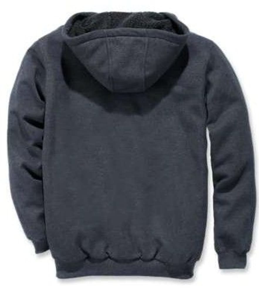 Carhartt M's Sherpa Lined Midweight Zip Carbon Heather, view: 1