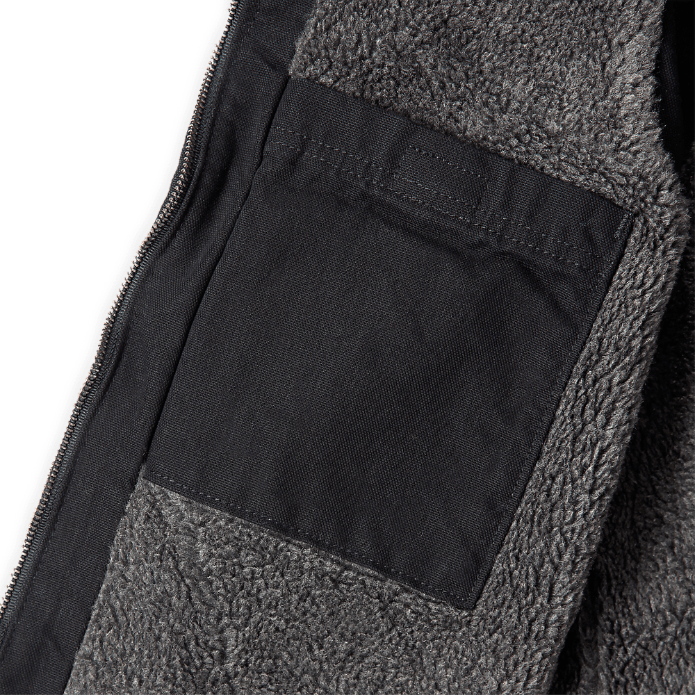 Carhartt W's Sherpa Lined Mock Neck Vest Black, view: 2