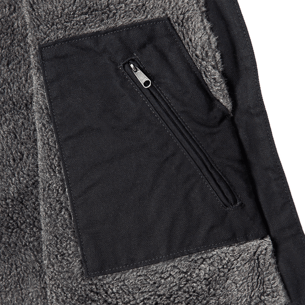 Carhartt W's Sherpa Lined Mock Neck Vest Black, view: 3