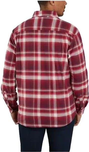 Carhartt M's Hamilton Fleece Lined Shirt Oxblood, view: 1