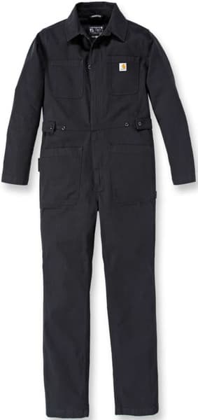 Carhartt W's Relaxed Fit Canvas Coverall Black, view: 0
