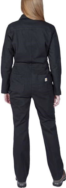 Carhartt W's Relaxed Fit Canvas Coverall Black, view: 3