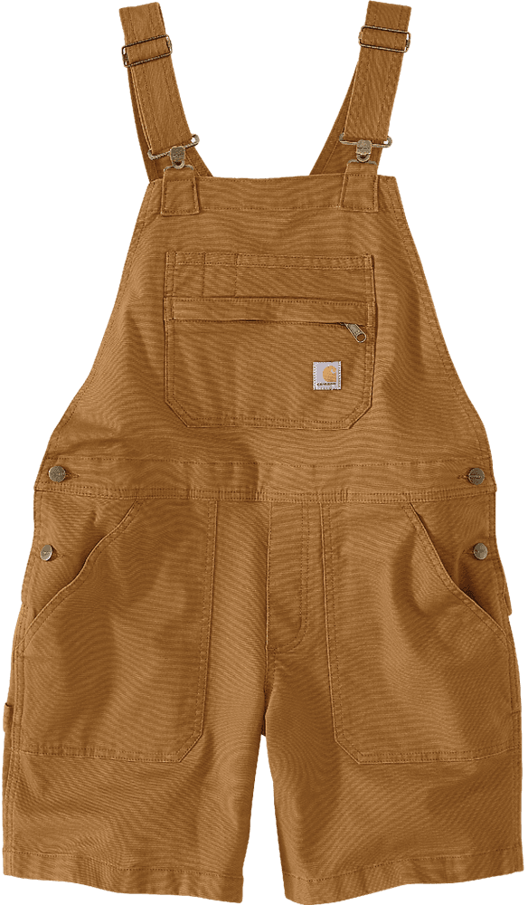 Carhartt W's Relaxed Fit Canvas Shortall Carhartt Brown, view: 0
