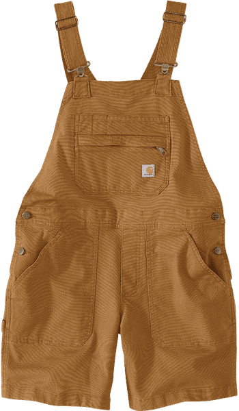 Carhartt W's Relaxed Fit Canvas Shortall Carhartt Brown, view: 0