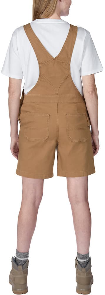 Carhartt W's Relaxed Fit Canvas Shortall Carhartt Brown, view: 2